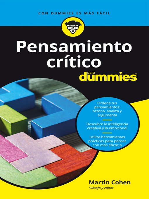 Title details for Pensamiento crítico para Dummies by Martin Cohen - Available